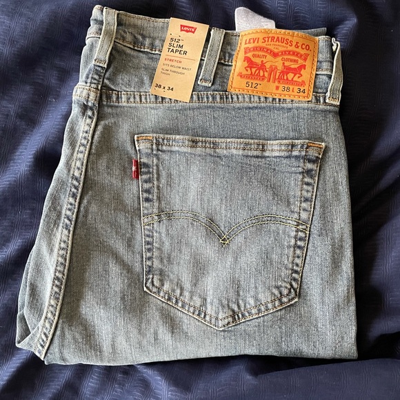 512 SLIM TAPER LEVIS JEANS - Picture 2 of 2